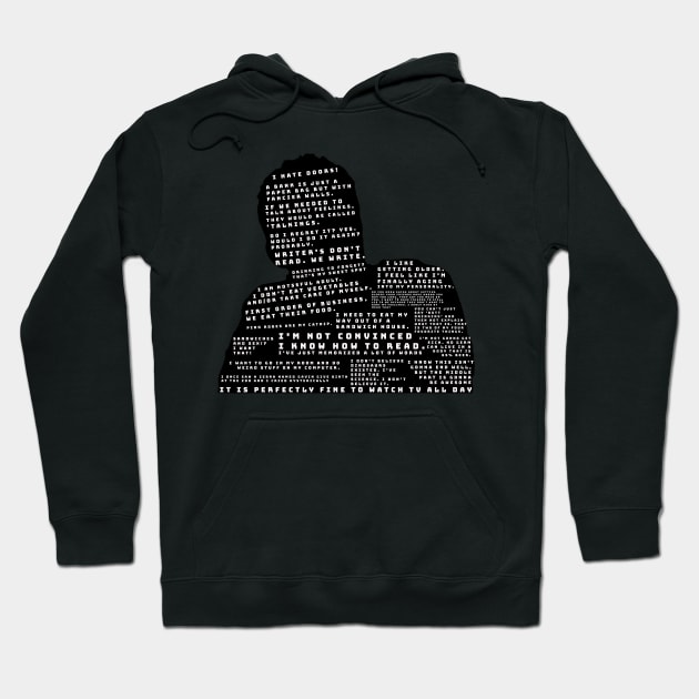 Nick Miller Quotes Hoodie by Uwaki